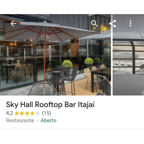 Cliente - Sky Hall Rooftop Bar  - Itajaí - SC R